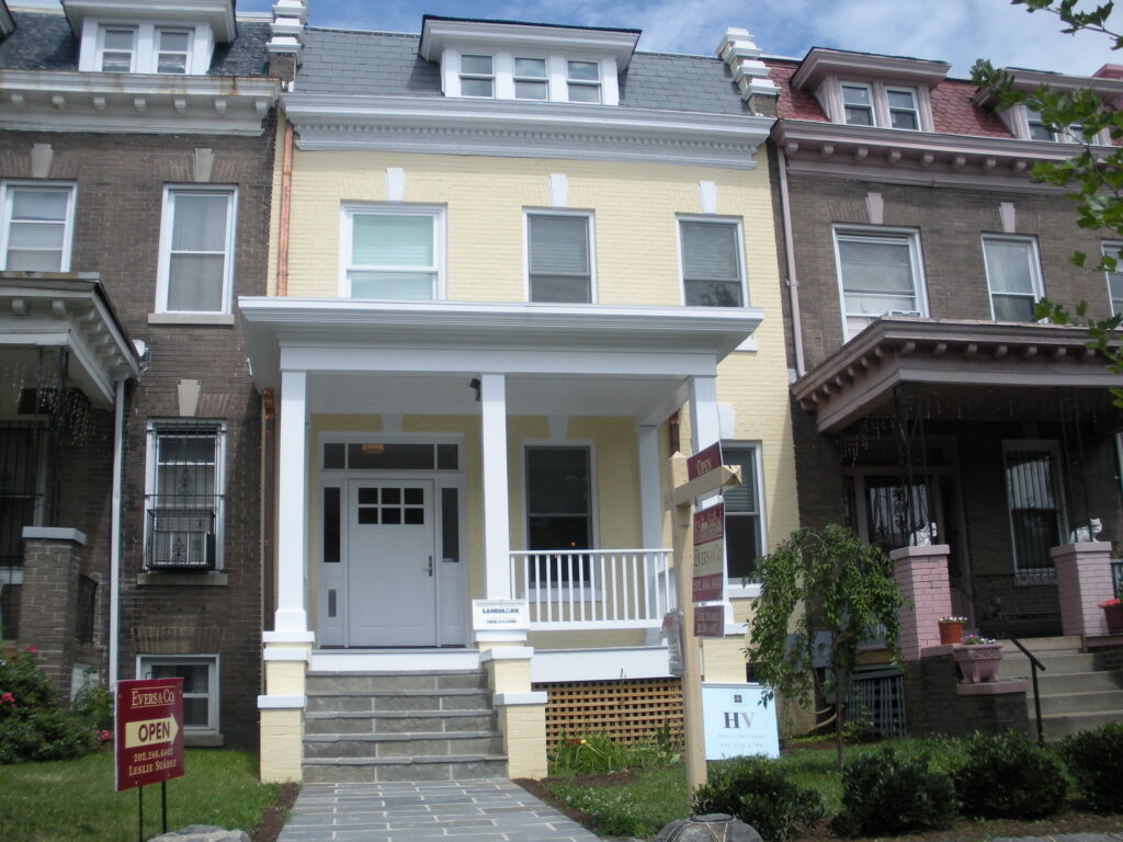 yellow house