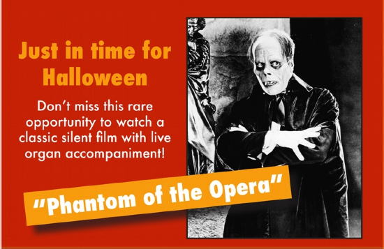 “a screening of the original 1925 silent movie version of The Phantom ...