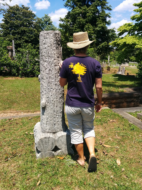Woodcutters grave, Oakland Cemetery, Atlanta
