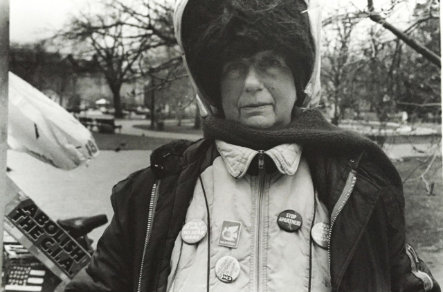 Concepcion Picciotto, 1989 photo by Lorie Shaull