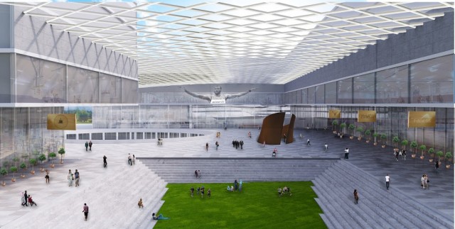 12_N-S Axis Design Concept_Roof_Copyright OMA