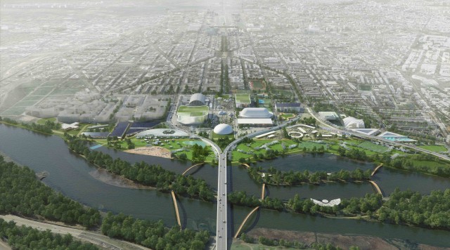Stitch Design Concept_View from East_Copyright OMA_Rendering by Robota