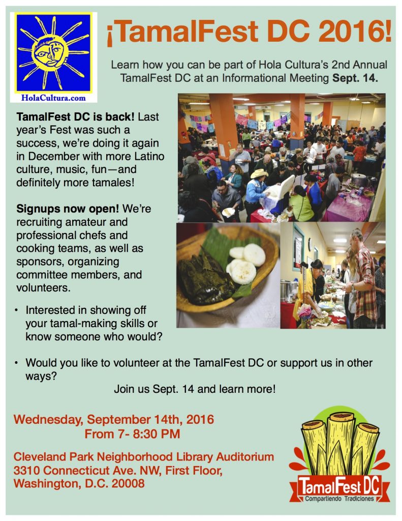 TamalFest Flyer