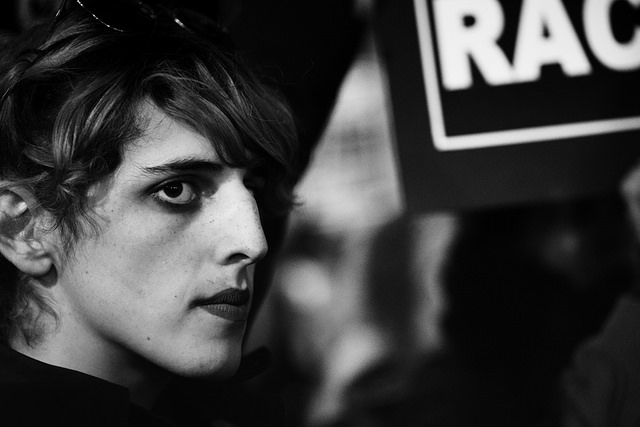peaceful march