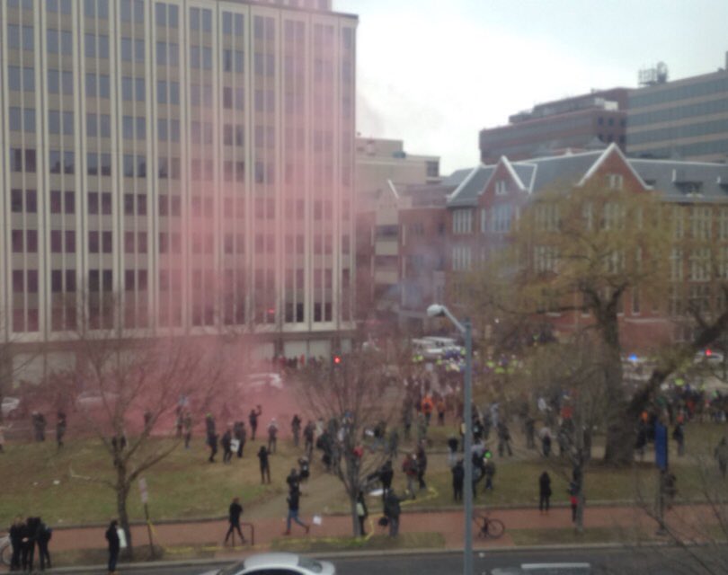 pink smoke