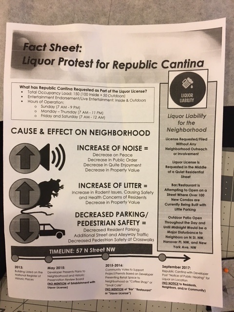 Republic Cantina Fact Sheet