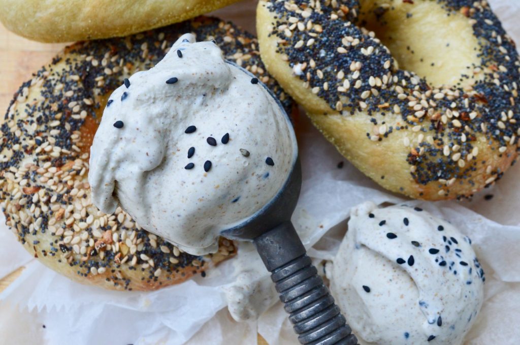 Everything Bagel Ice Cream Jubilee