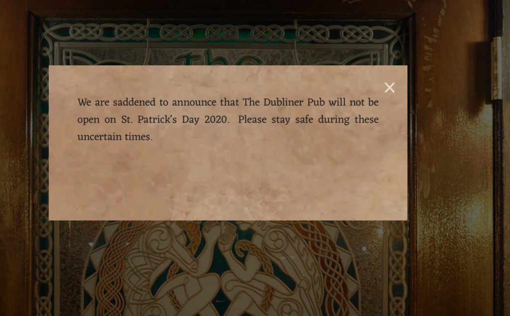 dub closed