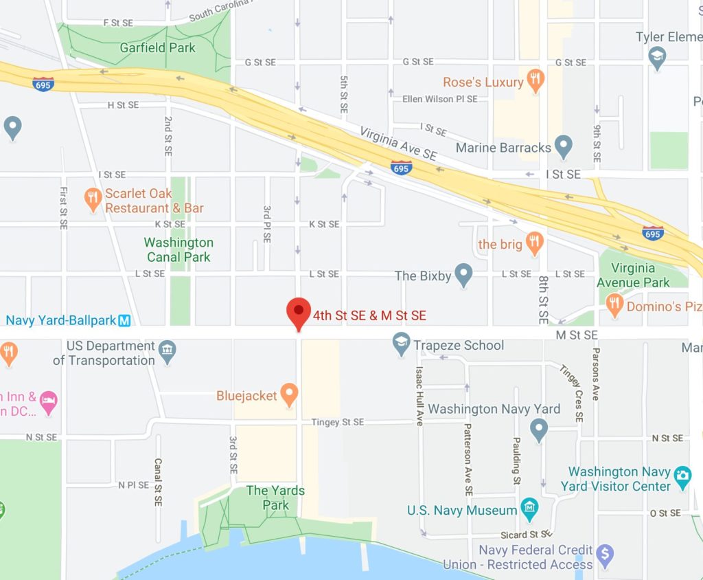 navy yard map