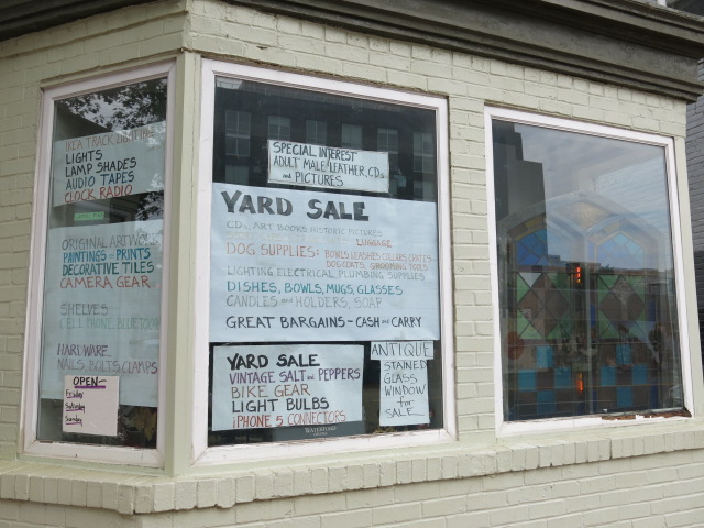 yard sale signs popville