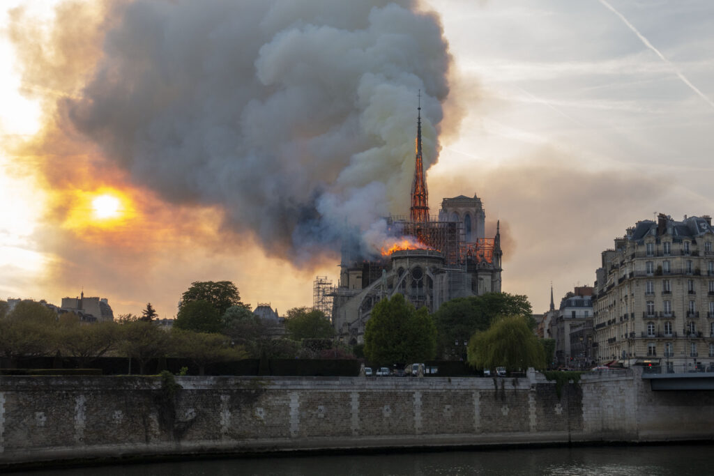 FRANCE. Paris. Notre Dame. 2019.