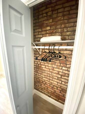 brick closet