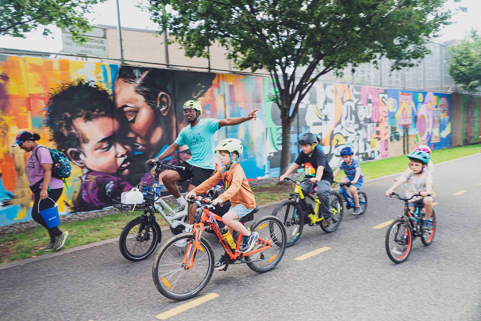 The Washington Area Bicyclist Association (WABA) will be at our June First Friday.