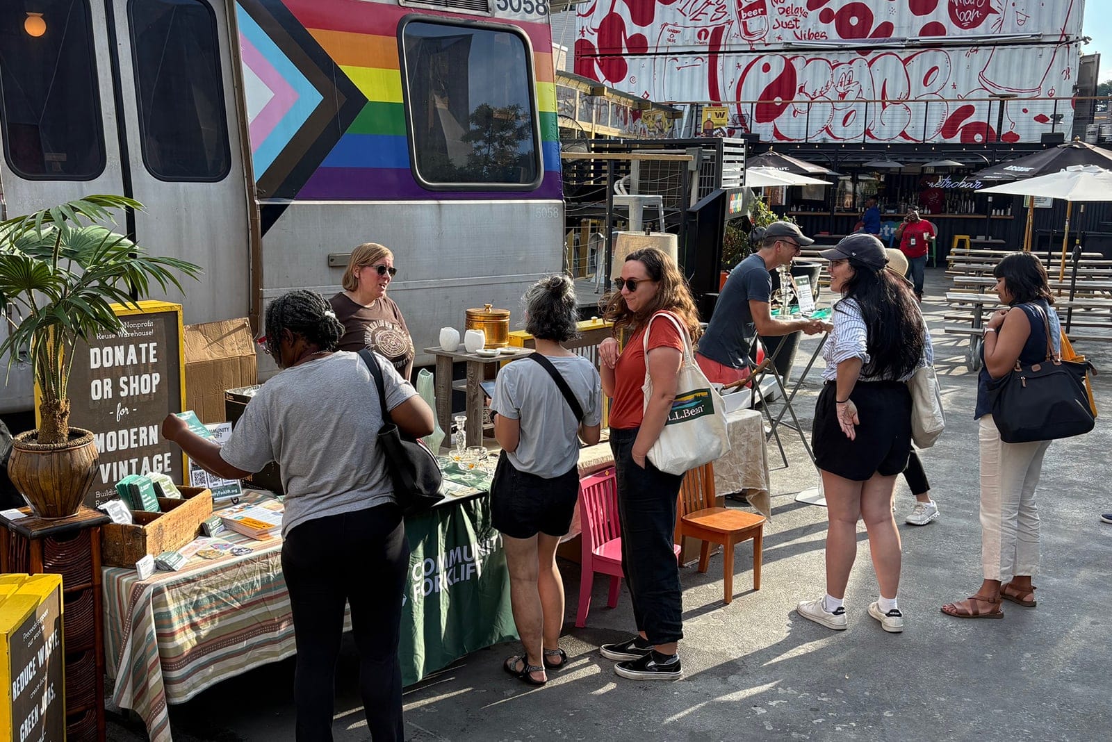 Our curated Forklift Flash Shop at metrobar in DC returns this year in August.