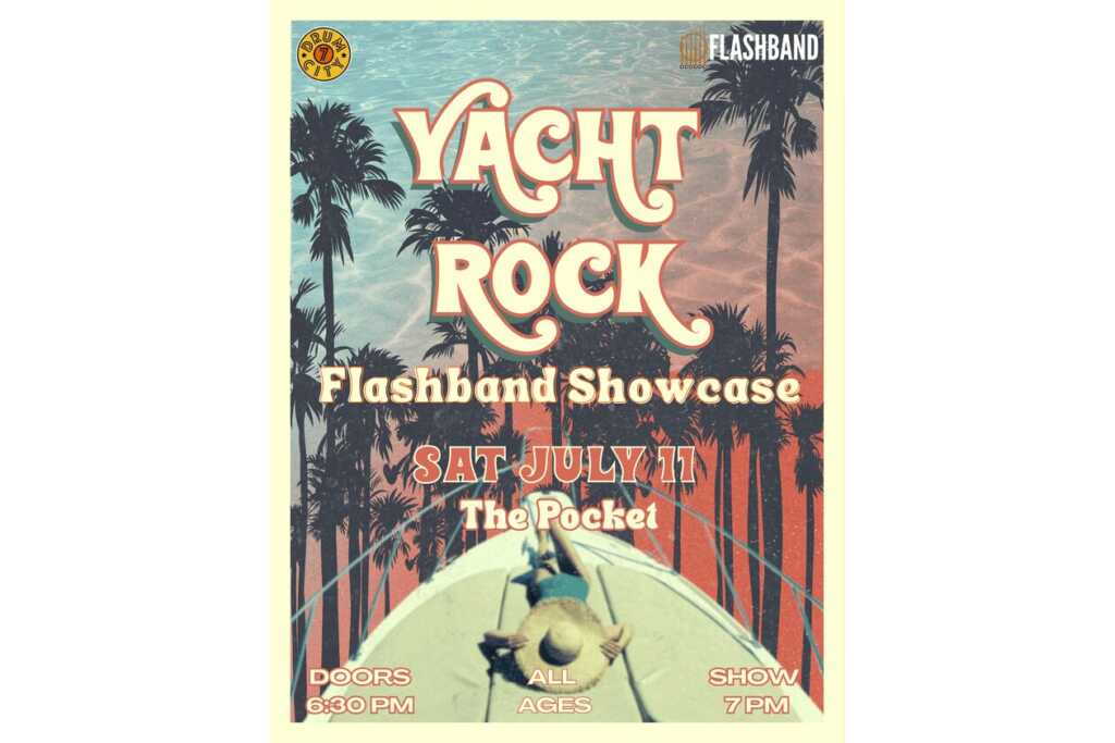 ポータブルアーティストブラッシュ Yacht Rock Flashband Showcase - PoPville