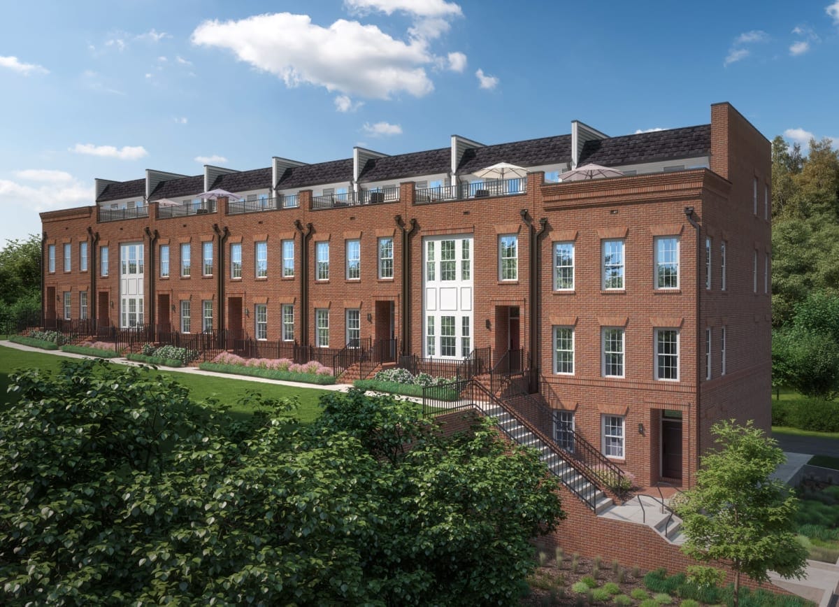 Image from Brownstones Debut at DC's The Parks Mixed Use Campus