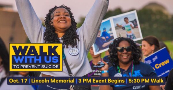 Image from Walk for Hope: D.C. Out of the Darkness Walk Returns October 17