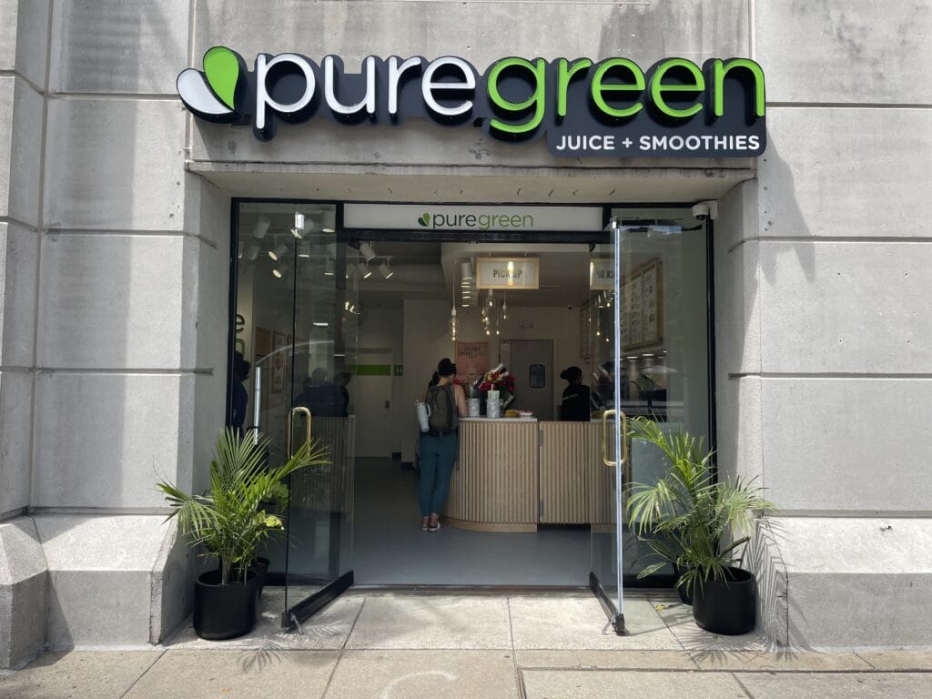 “Pure Green Dupont Circle is closing August 16, but we’re not going far!”